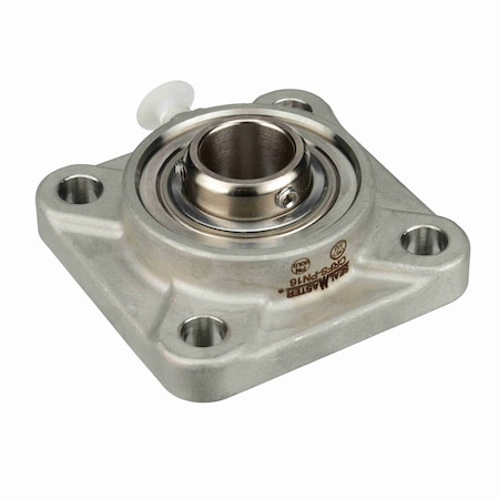 Sealmaster Mounted Stainless Steel Four Bolt Flange Ball Bearing, CRFS-PN16 CRFS-PN16